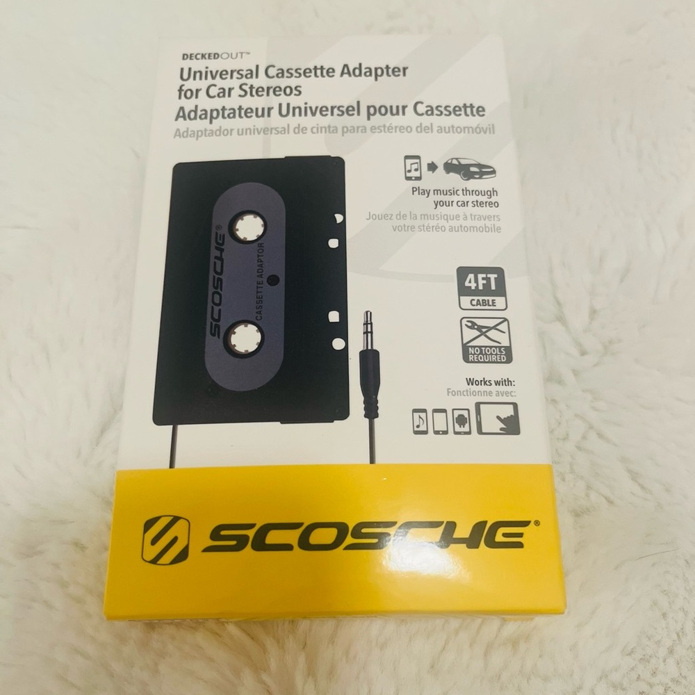 Scosche PCA2 Audio Cassette Adapter